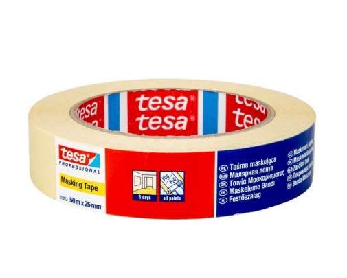 Przejdź do produktu Taśma maskująca 50m:25mm Tesa H5102301