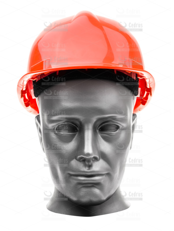 Kask ochronny pomarańczowy Cedrus