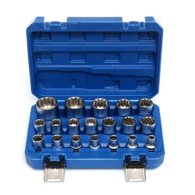 Zestaw nasadek Torx 19 sztuk Kraft&Dele KD10347
