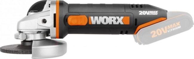 Przejdź do produktu Szlifierka kątowa akumulatorowa Worx WX8009 20 V, 115 mm, bez akumulatora i ładowarki