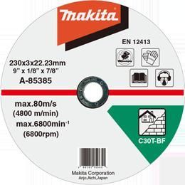 Przejdź do produktu TARCZA TNĄCA 230X3X22,23MM   A-85385