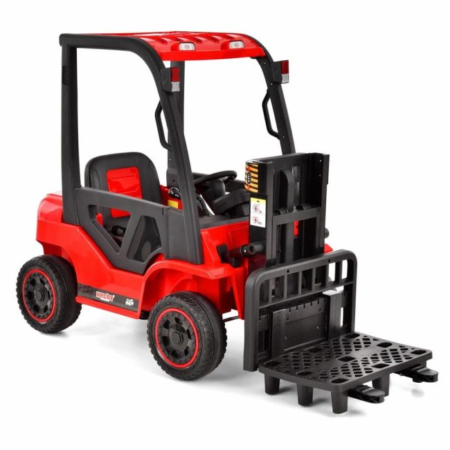 Przejdź do produktu Zabawkowy wózek widłowy 2x40W Hecht 52108 red lekki i bezpieczny, idealny dla dzieci do zabawy w domu i ogrodzie