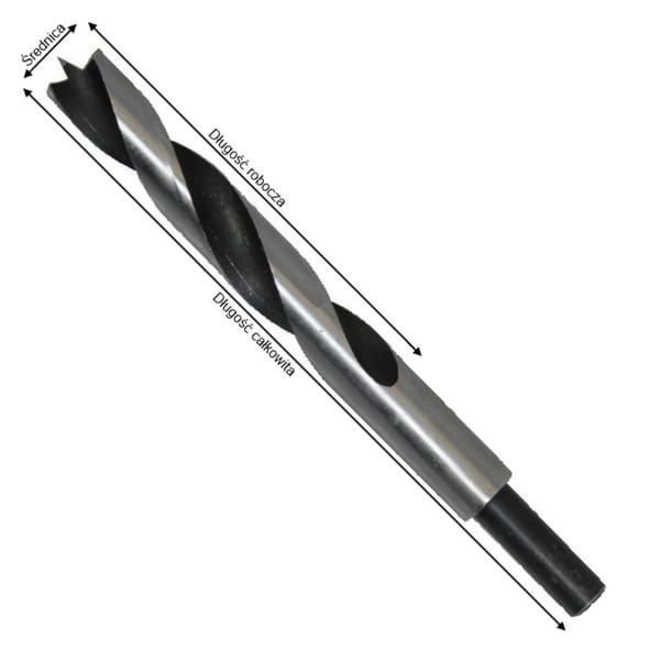 Przejdź do produktu WIERTŁO DO DREWNA 8X115MM   D-07076