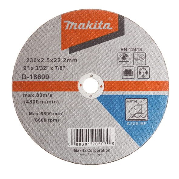 Przejdź do produktu TARCZA TNĄCA METALU 230X2,5MM A30S PŁASKA D-18699