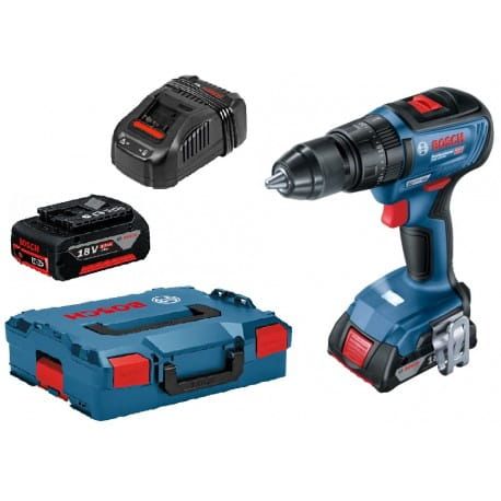 Przejdź do produktu WIERTARKO-WKRĘTARKA UDAROWA GSB 18V-50 06019H5101 aku 5Ah