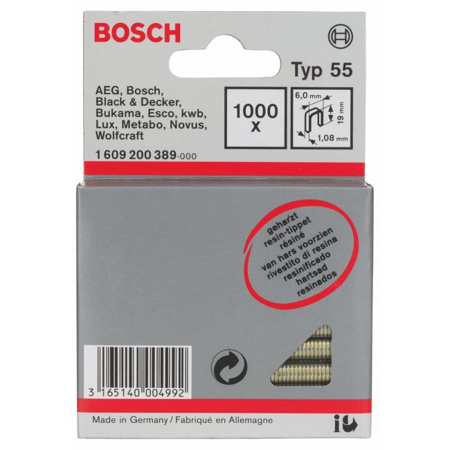 Przejdź do produktu ZSZYWKI TYP55 19x6 1000szt. BOSCH 1609200389