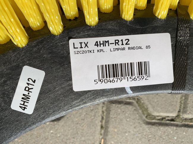 Przejdź do produktu Komplet szczotek limpar radial 85 LIX 4HM-R12