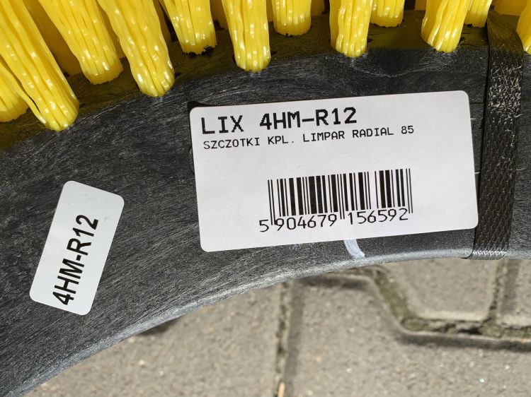 Komplet szczotek Limpar Radial 85 LIX 4HM-R12 3 szt., zdjęcie 2