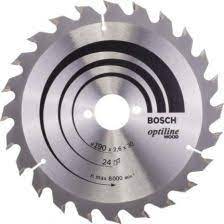 Tarcza pilarska Optiline 190 mm 24 zęby Bosch 2608640615
