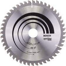 Przejdź do produktu TARCZA PILARSKA OPTILINE WOOD 216mm Z48 2608640641