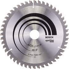 Tarcza pilarska Optiline Wood 216 mm Z48 Bosch 2608640641
