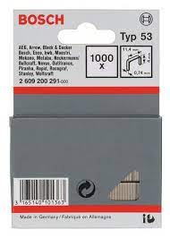 Zszywki z cienkiego drutu typ 53 11,4x4 mm Bosch 2609200291, zdjęcie 2