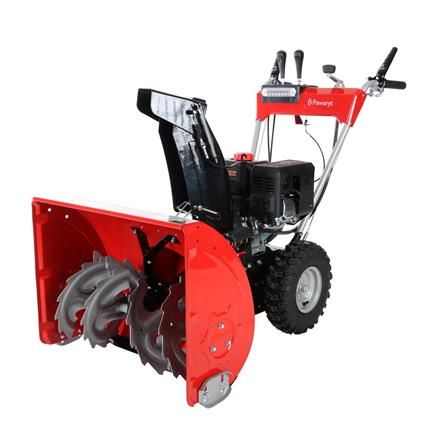 Przejdź do produktu Odśnieżarka spalinowa wirnikowa śniegu 66cm faworyt KZO66LE