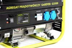 Agregat prądotwórczy Gardyer G3500 3150 W jednofazowy, zdjęcie 10