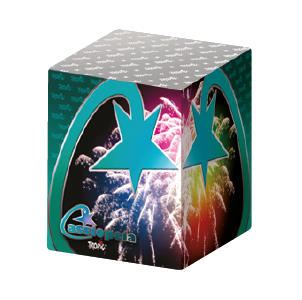 Przejdź do produktu Fajerwerki BATERIA wyrzutnia TB150 Cassiopeia Green TROPIC