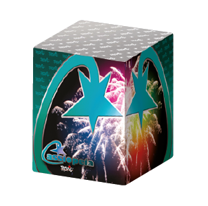 Fajerwerki bateria wyrzutnia Tropic TB150 Cassiopeia Green