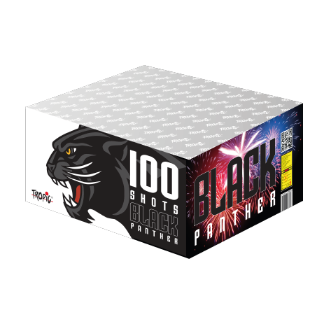 Przejdź do produktu Fajerwerki BATERIA wyrzutnia TB2 Black Panther TROPIC