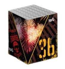 Przejdź do produktu Fajerwerki BATERIA wyrzutnia TB193 Fighter Black TROPIC