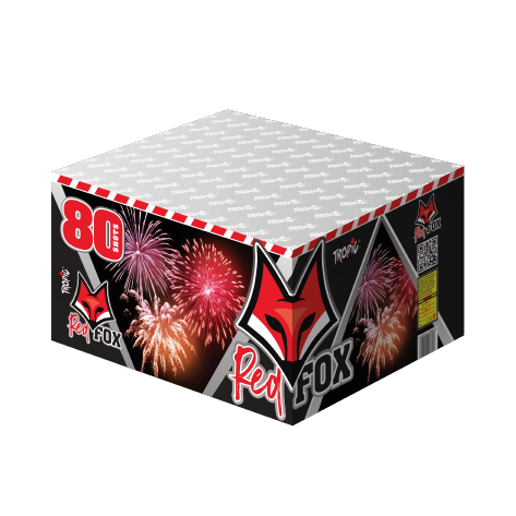 Przejdź do produktu Fajerwerki BATERIA wyrzutnia TB1 Red Fox TROPIC