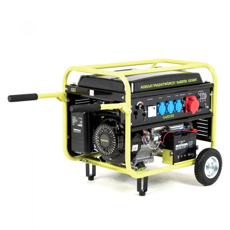 Agregat trójfazowy Gardyer G5500T PYT5500 5500 W 389 cm³