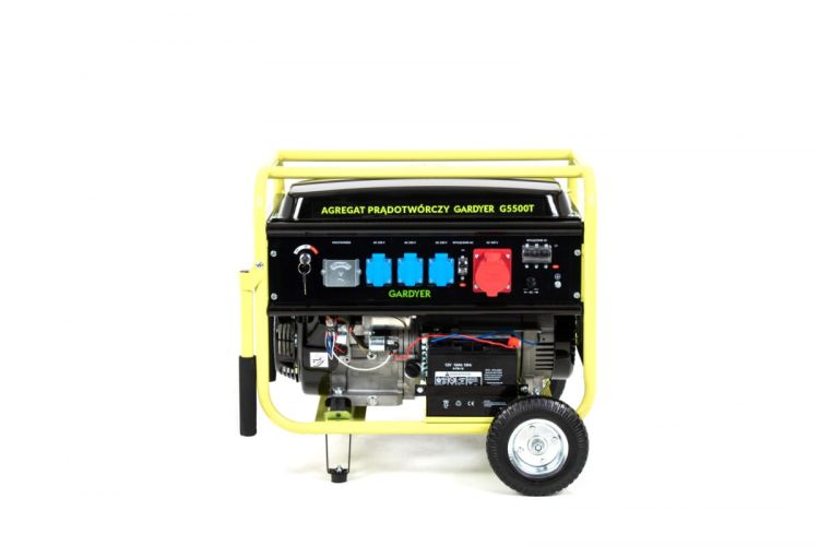 Agregat trójfazowy Gardyer G5500T PYT5500 5500 W 389 cm³, zdjęcie 2