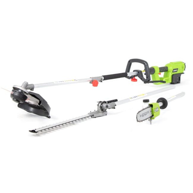 Przejdź do produktu Kosa pilarka nożyce akumulatorowe 4w1 4garden AK22MULTI 2x20 V