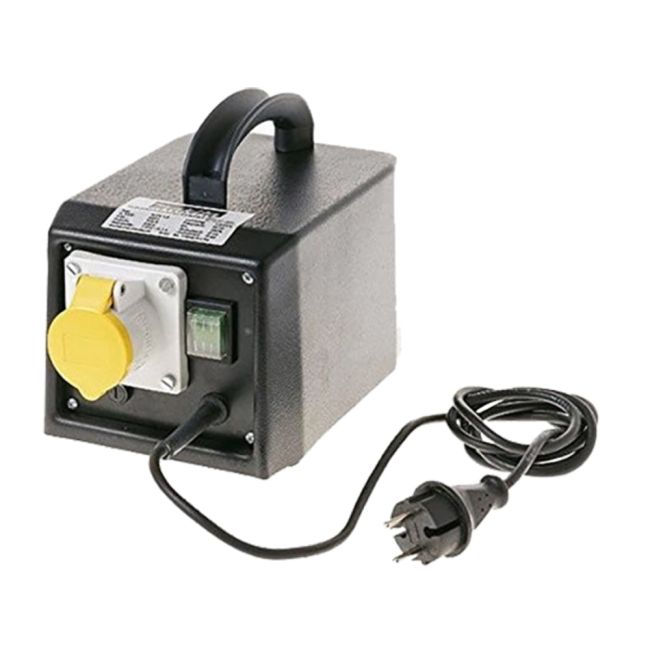 Przejdź do produktu Makita P-46660 transformator separacyjny, 230V / 110V, do polerki PW5000C, zapewnia stabilne i bezpieczne zasilanie, dzięki czemu możesz korzystać ze sprzętu zgodnie z jego wymaganiami