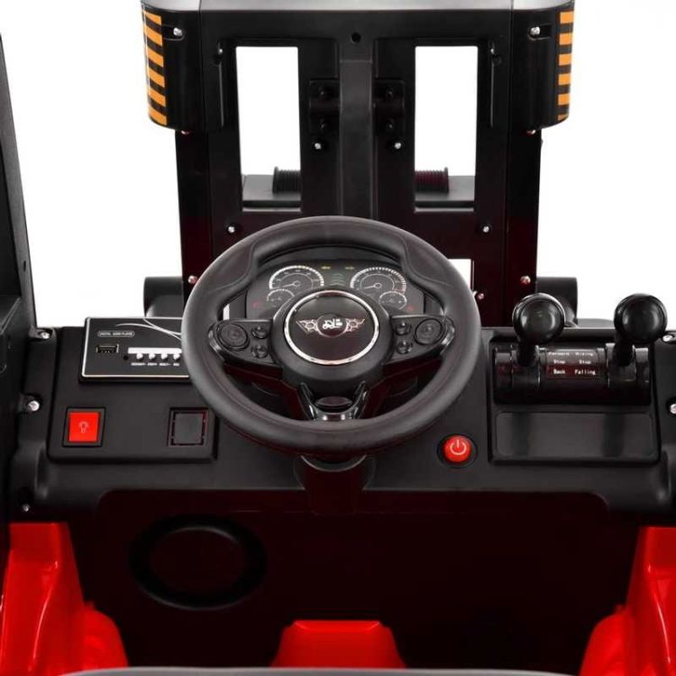 Zabawkowy wózek widłowy Hecht 52108 na pilota dla dzieci, zdjęcie 7