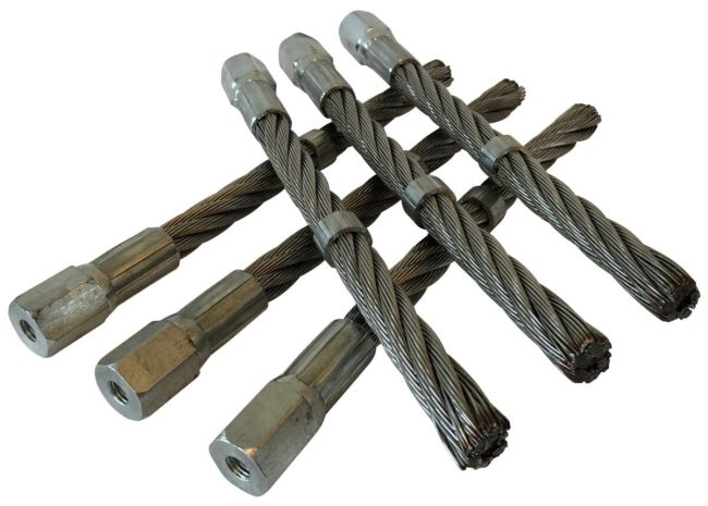 Przejdź do produktu Zestaw 6 szczotek metalowych Texas TX90061097 do Pro Weed 700