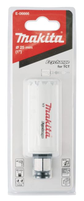 Przejdź do produktu Otwornica uniwersalna T.C.T 25mm ezychange E-06666