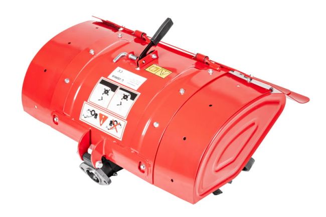 Przejdź do produktu Glebogryzarka 80cm do traktorka jednoosiowego TJ01 TJ02 i MC370 CEDRTJ04 mocowanie z dwoma zębami zabierającymi