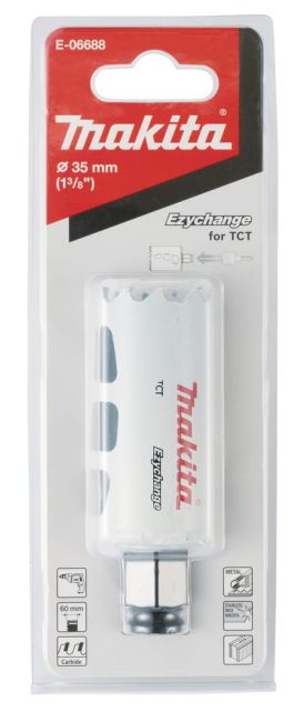 Przejdź do produktu Otwornica uniwersalna T.C.T 35mm ezychange E-06688