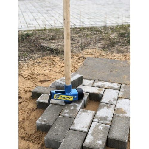 Przejdź do produktu Jazon UB ustawiak brukarski 80 cm młotek do wyważania i dobijania kostki