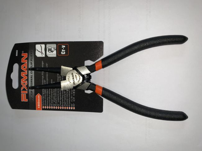 Przejdź do produktu Szczypce segera wygięte 90 7" 180mm fixman A0802
