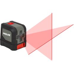 Laser krzyżowy Proline CE 15175 zasięg 15 m samopoziomujący