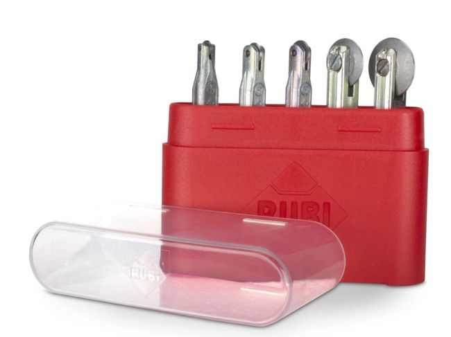 Przejdź do produktu Noże tnące zestaw do płytek glazury kółko silver Ø6 8 10 18mm 01996 1996