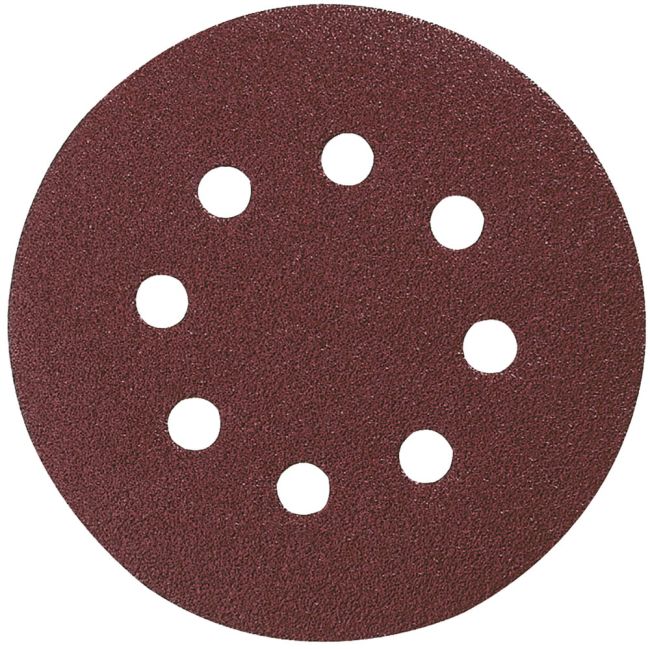 Przejdź do produktu Taśma papier szlifierska śr. 125mm 180G 10szt makita P-43583