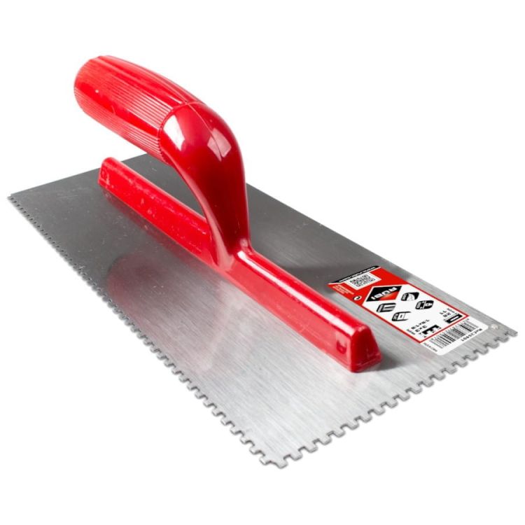 Paca zębata plastikowa Rubi 28 cm 3 x 3 mm bicolor 25901