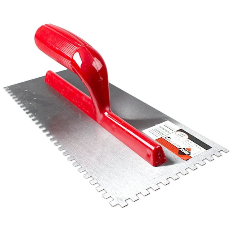 Paca zębata plastikowa Rubi 28 cm 4,5 x 4,5 mm bicolor 25902