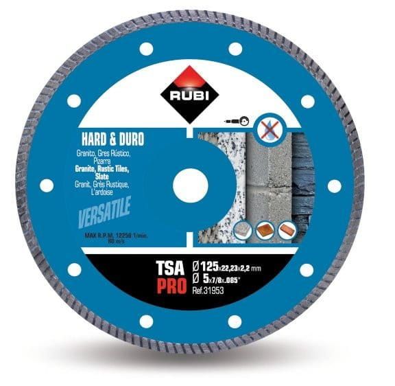 Tarcza diamentowa Rubi Turbo TSA 125 Pro 125 mm 31953
