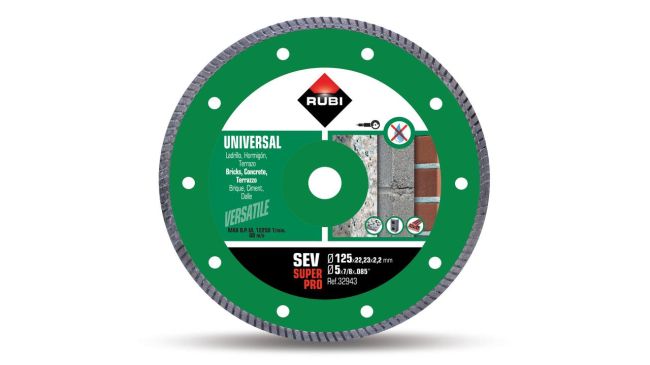Przejdź do produktu Tarcza diamentowa uniwersalna 125mm SEV 125 SUPERPRO rubi 32943
