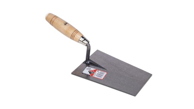 Przejdź do produktu Kielnia z drewnianym uchwytem PFM06-180 rubi 35518