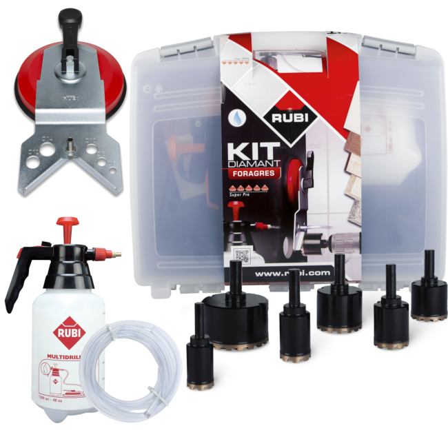 Przejdź do produktu Zestaw wierteł diamentowych FORAGRES rubi 50903