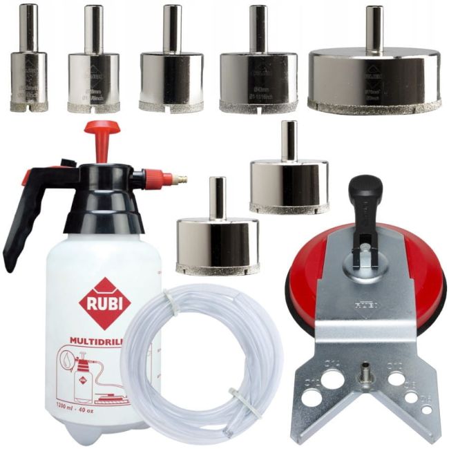 Przejdź do produktu Zestaw koronek wierteł diamentowych EASY GRES PLUS rubi 50937