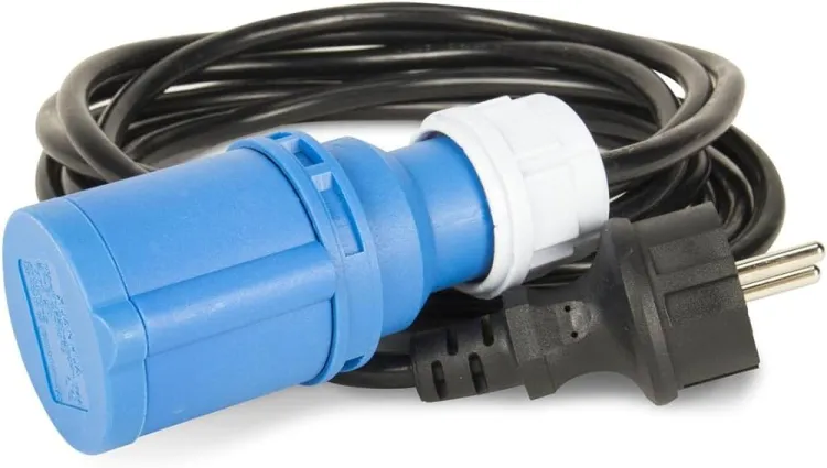 Kabel z wtyczką 230 V 50 Hz EUR 3,5 m Rubi 58850