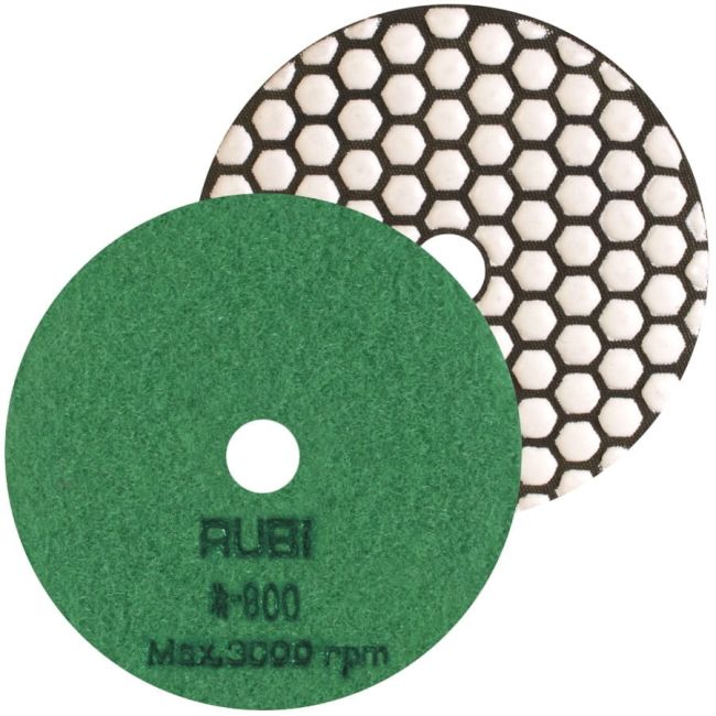 Przejdź do produktu Dysk polerski nakładka na sucho 100mm ziarno gradacja 800 rubi 62974