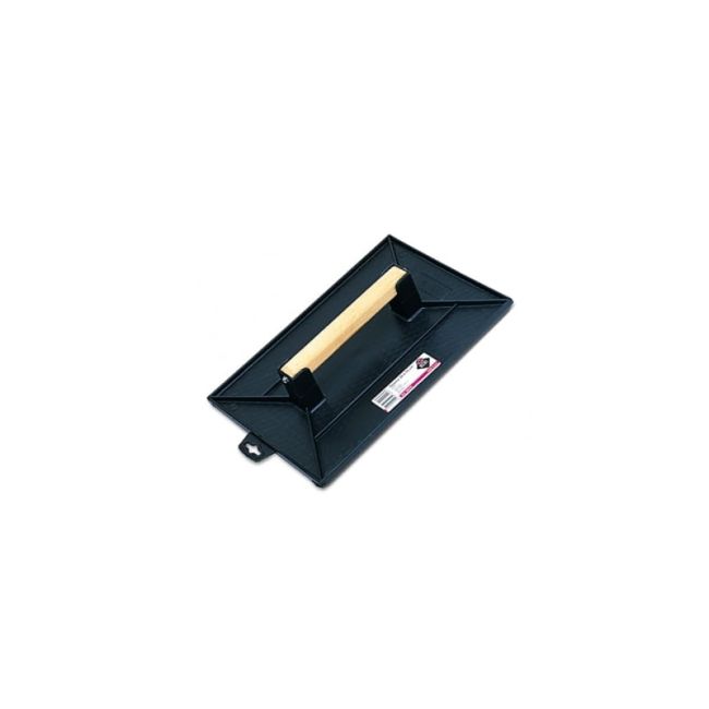 Przejdź do produktu Zacieraczka z drewnianym uchwytem prostokątna 34x23 cm rubi 65948