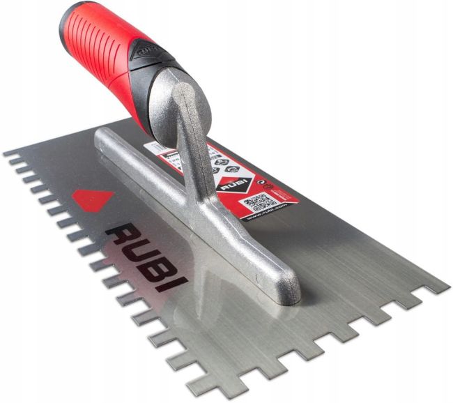 Przejdź do produktu Paca zębata nierdzewna z otwartym drewnianym uchwytem 28cm 10x10 rubi 74914