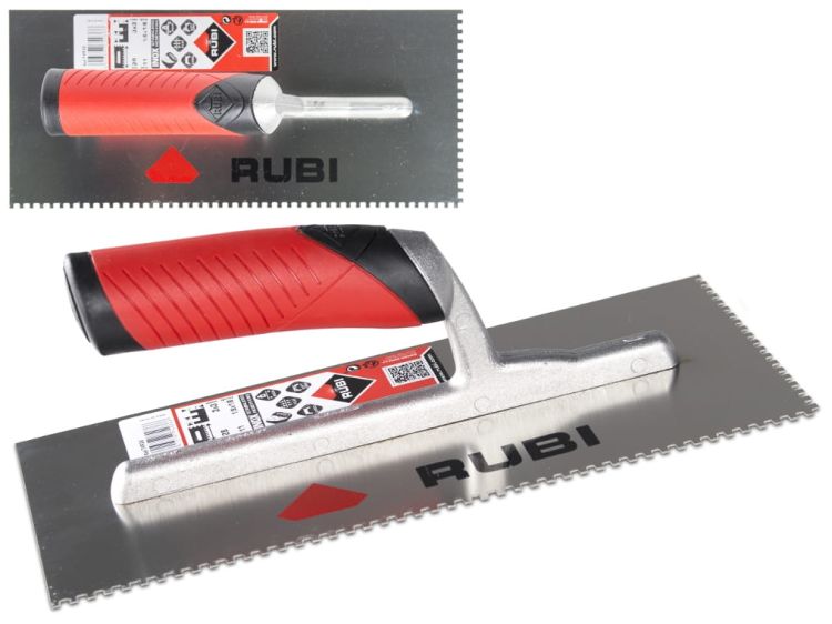 Paca zębata nierdzewna Rubi 74936 Rubiflex 28 cm 3x3