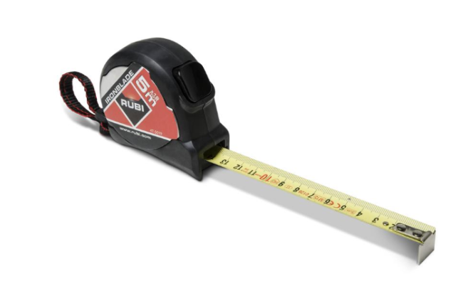 Przejdź do produktu Miarka zwijana IRONBLADE podwójny odczyt 5m x 25mm 5x25 rubi 75909
